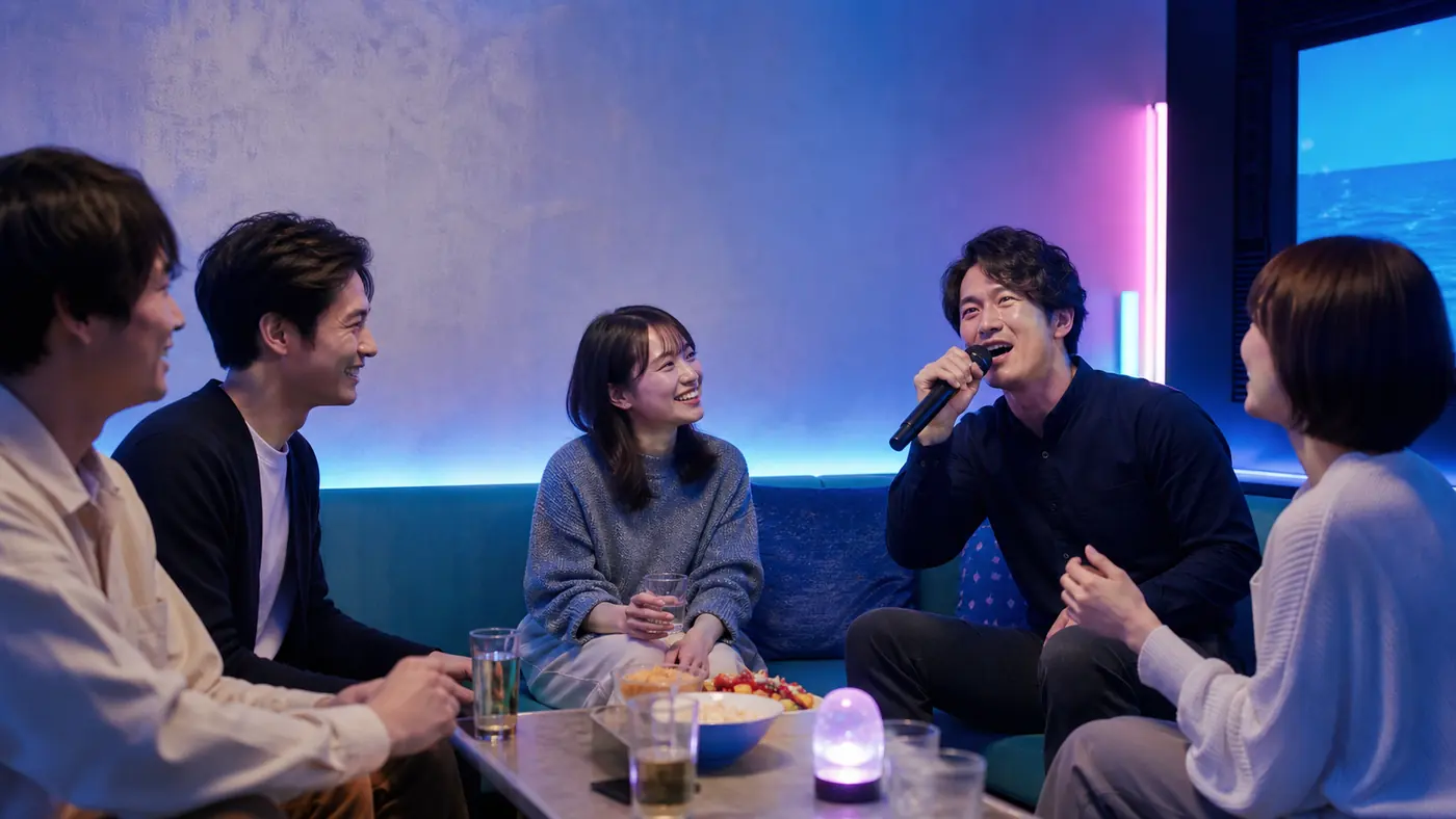 食事のあとの二次会にのイメージ